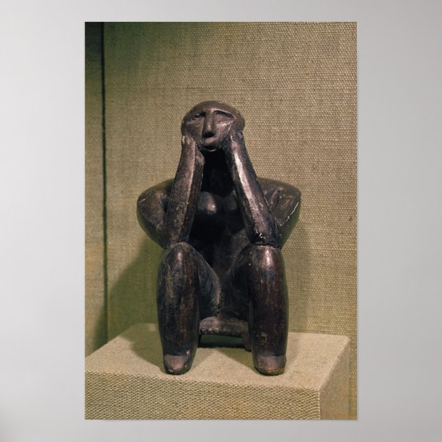 Denker von Cernovoda, Hamangia Kultur Poster (Vorne)