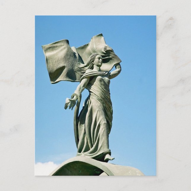 Denkmal der Unabhängigkeit Postkarte (Vorderseite)