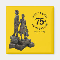 Denkmal für das 75-jährige Jubiläum von Windrush