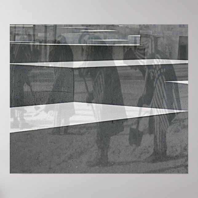 Denkmal für den Holocaust, Berlin (j2mer1) Poster (Vorne)