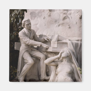 Denkmal für Frederic Chopin Magnet