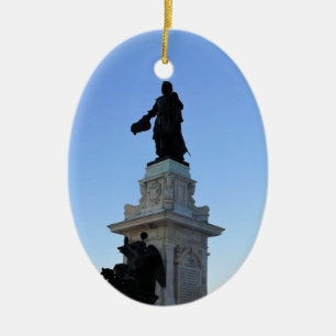 Denkmal für Samuel De Champlain, Quebec, Kanada Keramik Ornament
