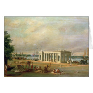 Denkmal James Prinseps, auf dem Hooghli Fluss, Ca