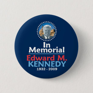 Denkmal-Knopf Teds Kennedy Button