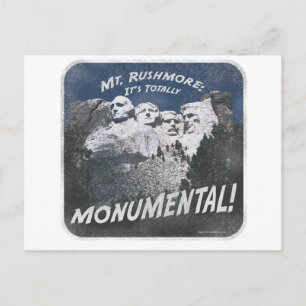 Denkmal Mt. Rushmore Postkarte