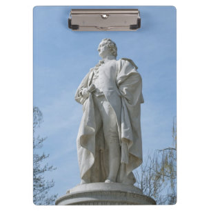 Denkmal von Johann Wolfgang von Goethe in Berlin Klemmbrett