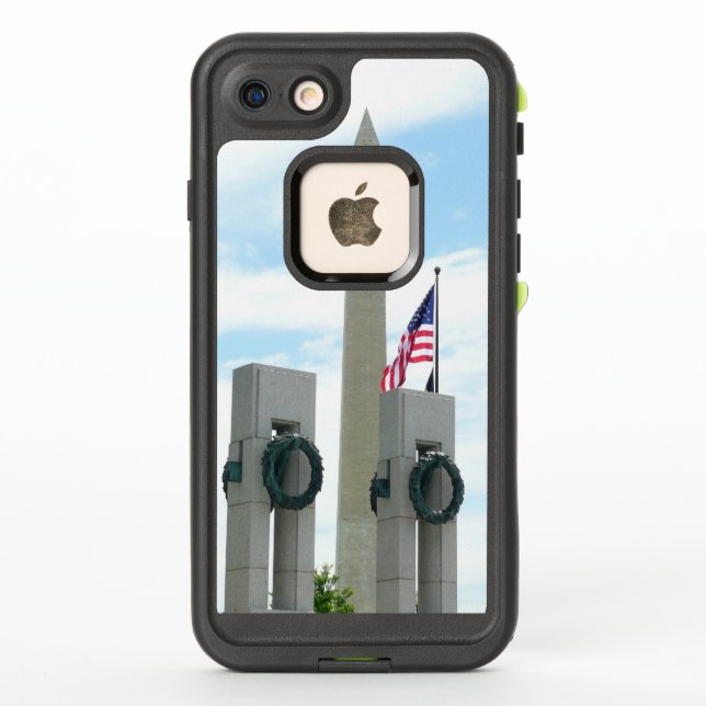 Denkmal von Washington und Gedenkstätte des Zweite (Rückseite)