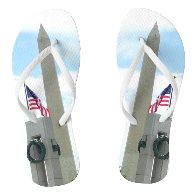 Denkmal von Washington und Gedenkstätte des Zweite Flip Flops (Fußbett)