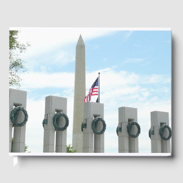 Denkmal von Washington und Gedenkstätte des Zweite Gästebuch (Vorderseite)