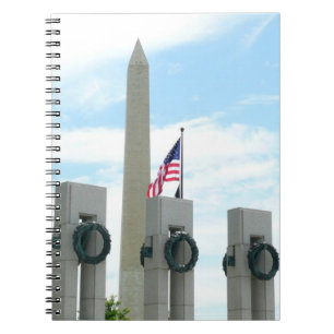 Denkmal von Washington und Gedenkstätte des Zweite Notizblock