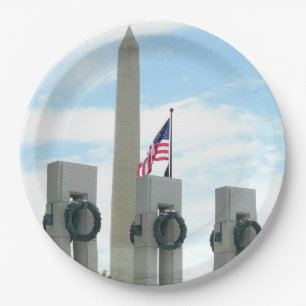 Denkmal von Washington und Gedenkstätte des Zweite Pappteller