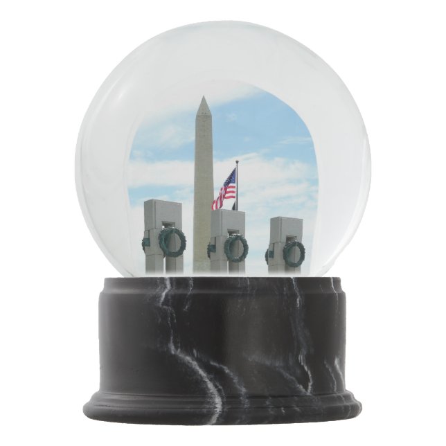 Denkmal von Washington und Gedenkstätte des Zweite Schneekugel (Vorderseite)