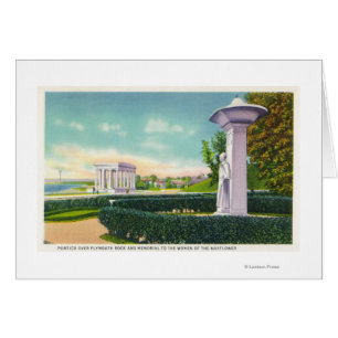 Denkmal zu den Mayflower Frauen, Portico-Ansicht