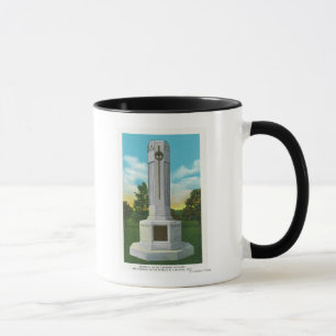 Denkmal zur unbekannter Soldat-Ansicht Tasse
