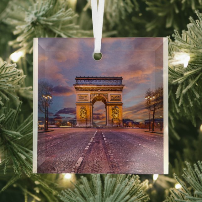 Denkmäler | Arc de Triomphe, Paris Frankreich Ornament Aus Glas (Insitu)