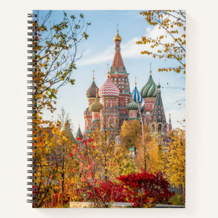 Denkmäler   Basilische Kathedrale Moskau Notizbuch