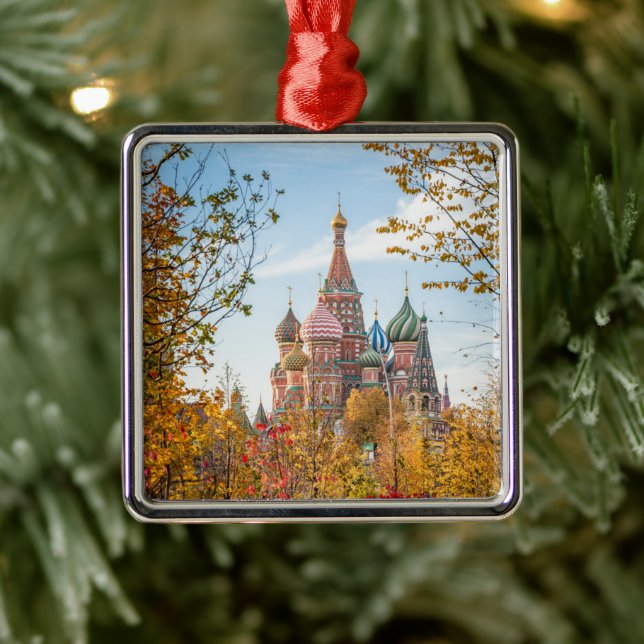 Denkmäler | Basilische Kathedrale Moskau Ornament Aus Metall (Baum)