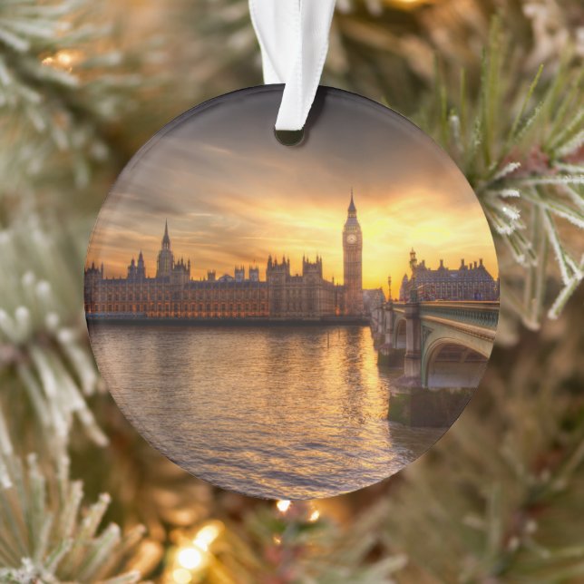 Denkmäler Big Ben & Houses of Parliament Ornament (Baum)