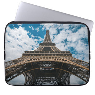 Denkmäler   Blick auf den Eiffelturm Laptopschutzhülle