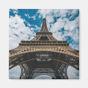 Denkmäler Blick auf den Eiffelturm Magnet