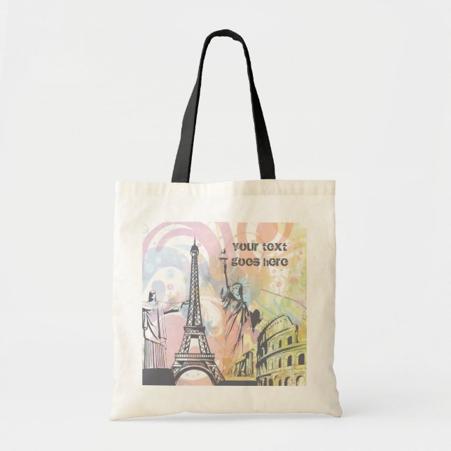 Denkmäler der Welt Zolltasche Tragetasche (Vorne)