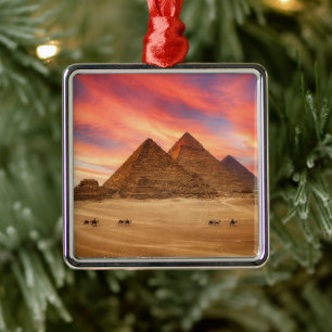Denkmäler   Die großen Pyramiden Ornament Aus Metall
