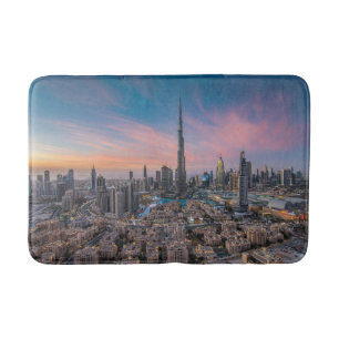 Denkmäler   Dubai Cityscape Badematte