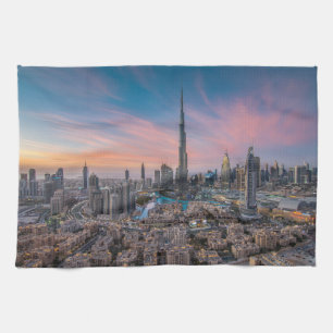 Denkmäler   Dubai Cityscape Geschirrtuch