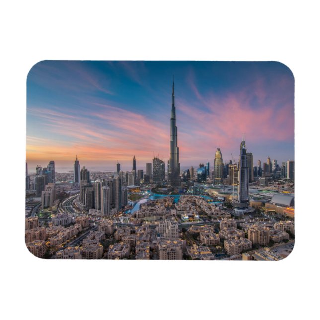 Denkmäler | Dubai Cityscape Magnet (Horizontal)