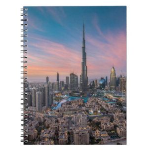 Denkmäler   Dubai Cityscape Notizblock