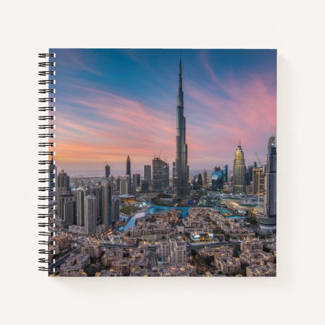 Denkmäler | Dubai Cityscape Notizbuch (Vorderseite)