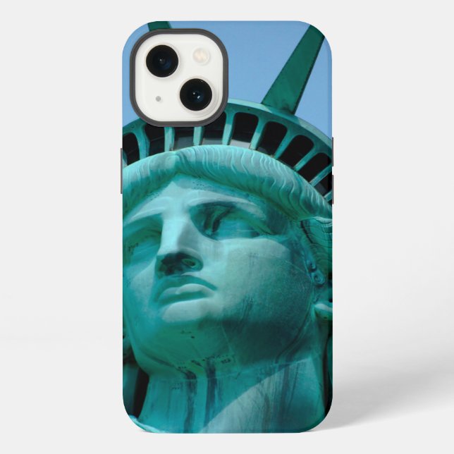Denkmäler | Freiheitsstatue iPhone Hülle (Rückseite)