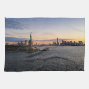 Denkmäler   Freiheitsstatue NYC Geschirrtuch