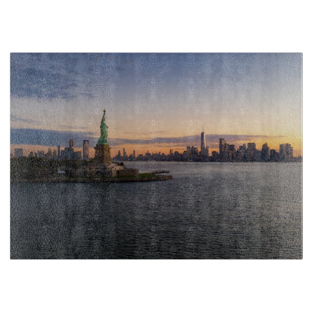 Denkmäler | Freiheitsstatue NYC Schneidebrett (Vorderseite)