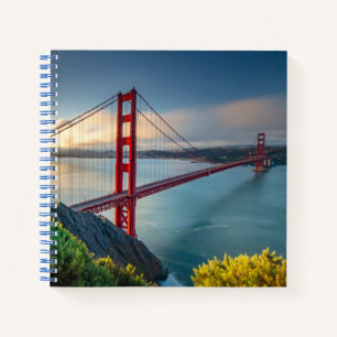Denkmäler   Golden Gate San Francisco Notizbuch
