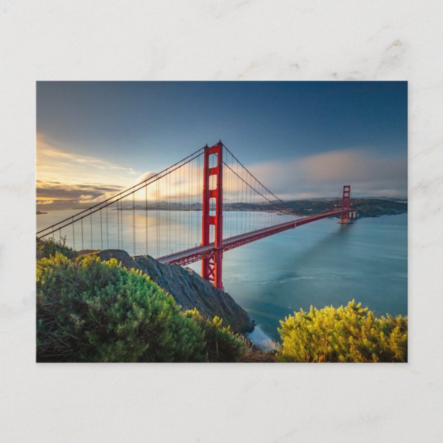 Denkmäler | Golden Gate San Francisco Postkarte (Vorderseite)