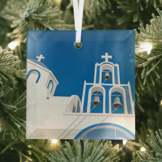 Denkmäler | Griechische Kirche der Blauen Kuppel Ornament Aus Glas (Insitu)