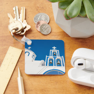 Denkmäler Griechische Kirche der Blauen Kuppel Schlüsselanhänger