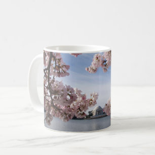 Denkmäler Jefferson Memorial Cherry Blossys Kaffeetasse