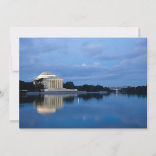Denkmäler Jefferson Memorial Dankeskarte