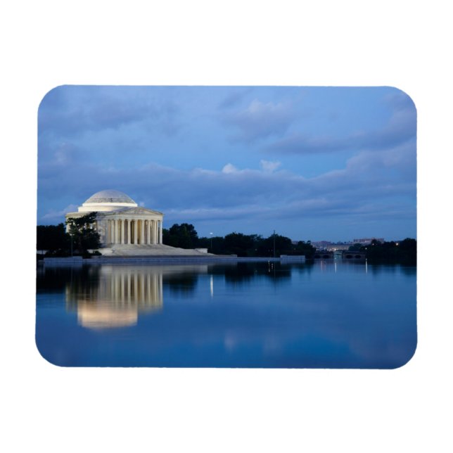 Denkmäler | Jefferson Memorial Magnet (Horizontal)