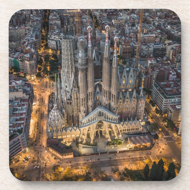 Denkmäler | La Sagrada Familia Getränkeuntersetzer (Vorderseite)