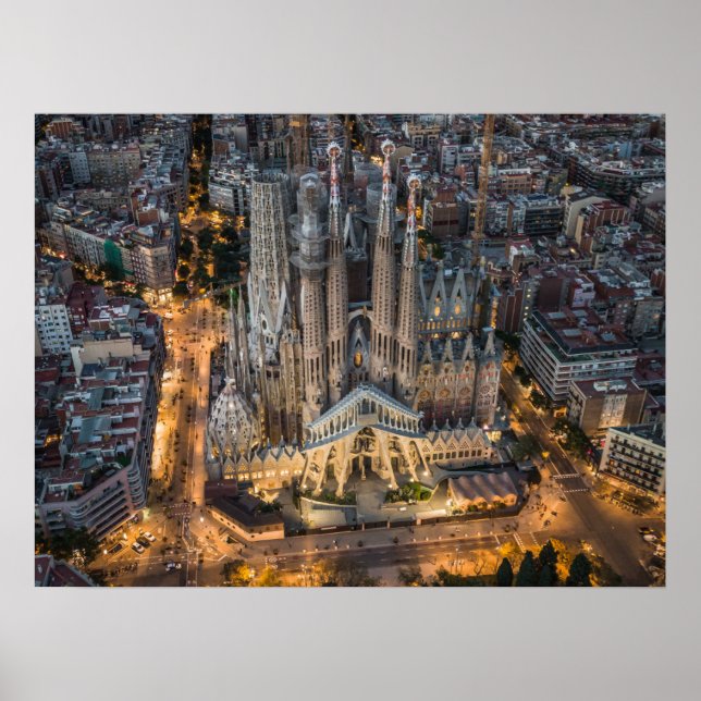 Denkmäler | La Sagrada Familia Poster (Vorne)