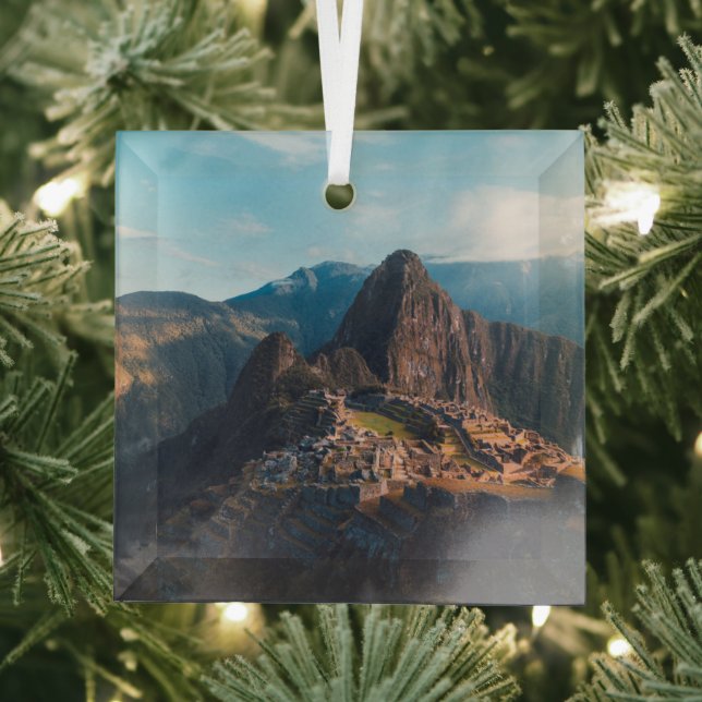 Denkmäler | Machu Picchu, Peru Ornament Aus Glas (Insitu)