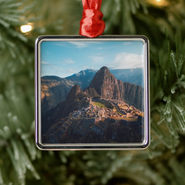 Denkmäler | Machu Picchu, Peru Ornament Aus Metall (Baum)