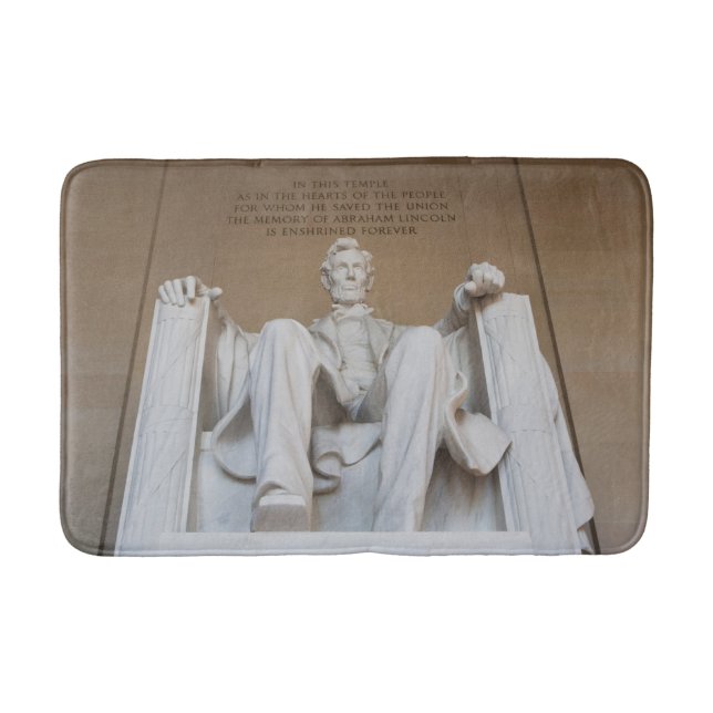 Denkmäler | Memorial Lincoln Badematte (Vorderseite)