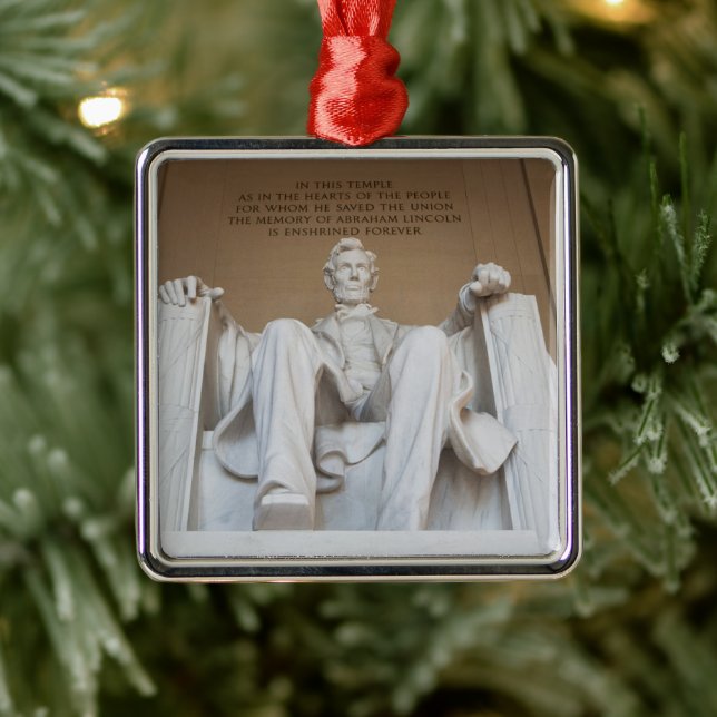 Denkmäler | Memorial Lincoln Ornament Aus Metall (Baum)