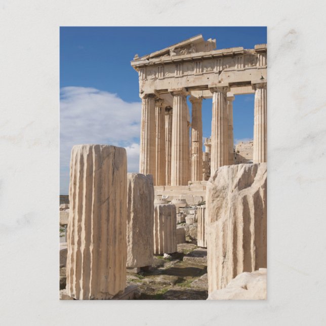 Denkmäler | Parthenon Acropolis Athen Griechenland Postkarte (Vorderseite)