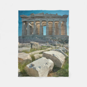 Denkmäler Parthenon Athen, Griechenland Fleecedecke