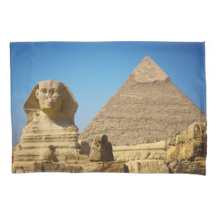 Denkmäler Sphinx & Pyramide Ägyptens Kissenbezug